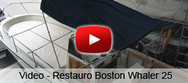 Video restauro Boston Whaler 25